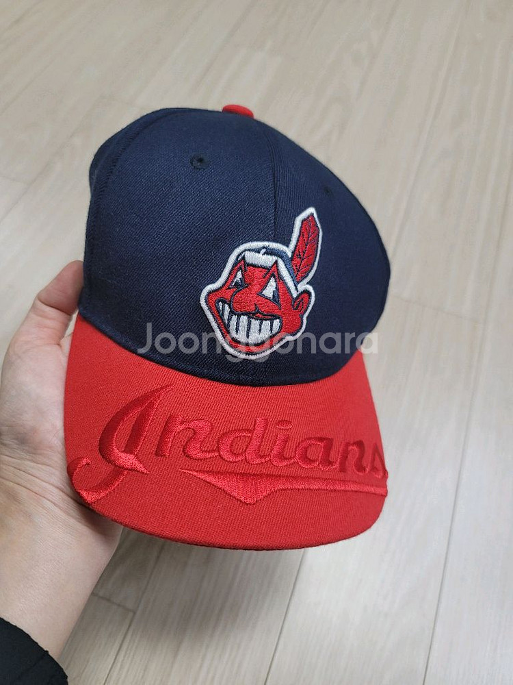 mlb 클리블랜드 인디언스 야구모자 (키즈 53cm--0
