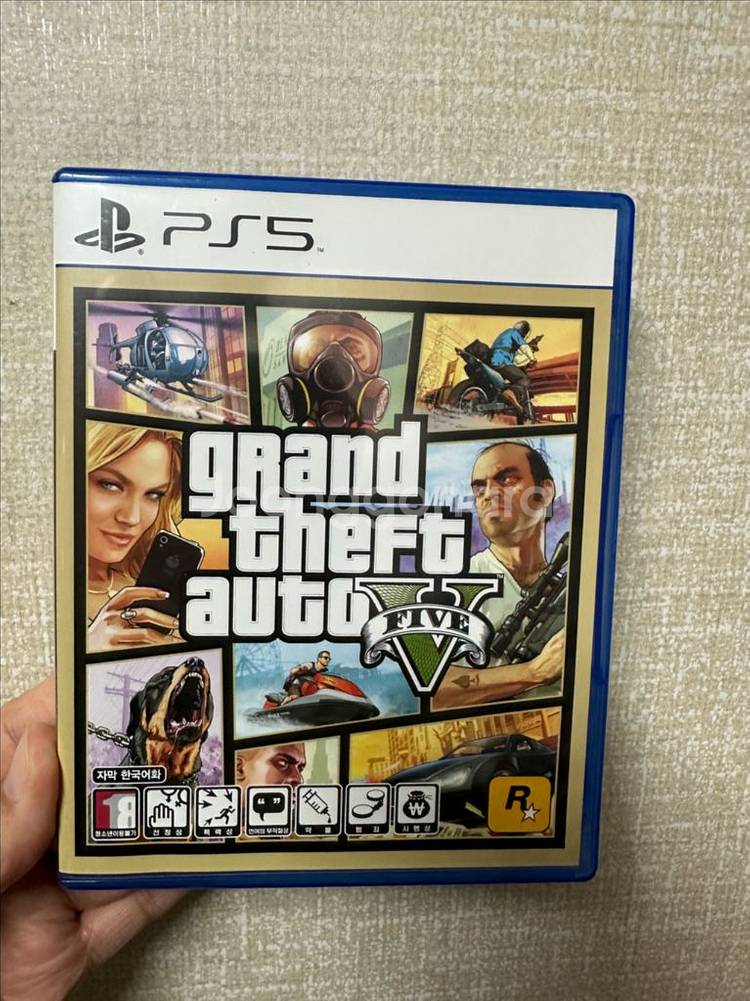 ps5 GTA5 티이틀 판매--0