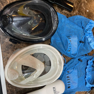 BLUEFIN 풀페이스 스노클링 마스크