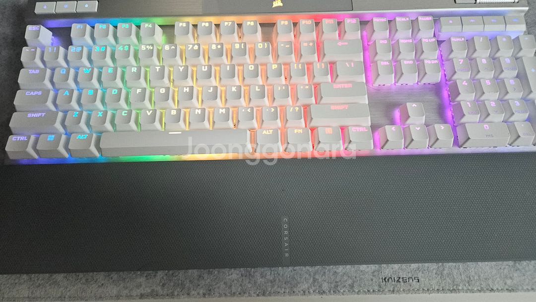 [새상품]커세어 K70 RGB PRO OPX 광적축 화--1