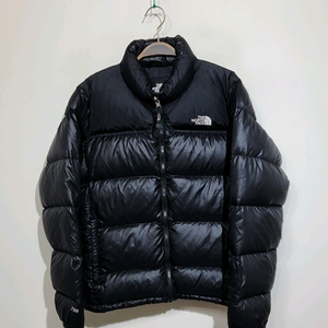 (L) 노스페이스 눕시 패딩점퍼 블랙 거위털 다운자켓