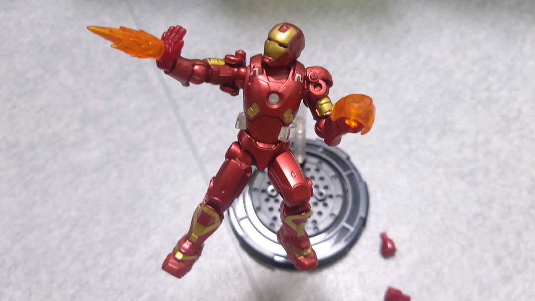 디즈니 라이센스 아이언맨 피규어 마크1~24 풀세트--7