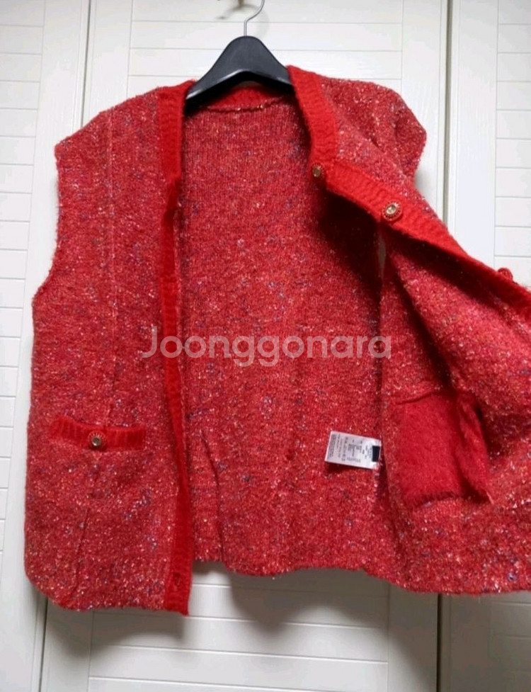 메탈 니트 베스트(77) ㅡ새상품--4