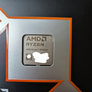 AMD 라이젠 9800X3D (정품) 팝니다