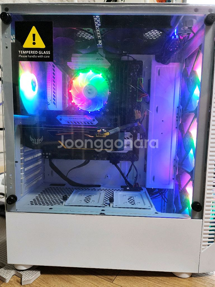 게이밍 PC 컴퓨터 본체 + 게이밍24인치 모니터 포함--4