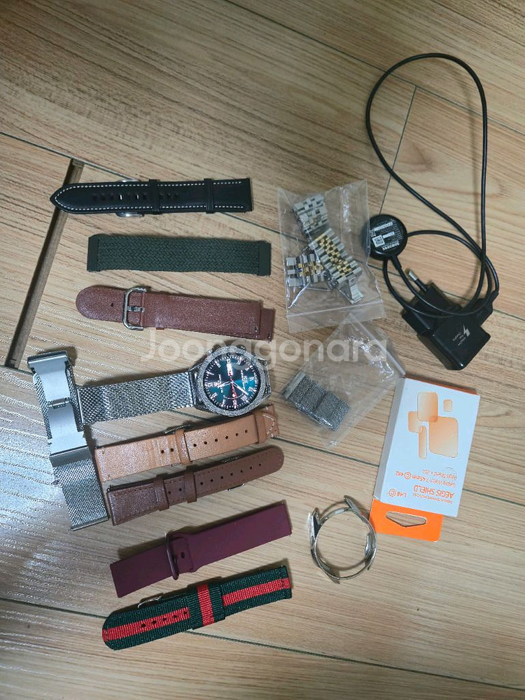 갤럭시 워치3 bt 45mm + 스트랩 풀세트--0