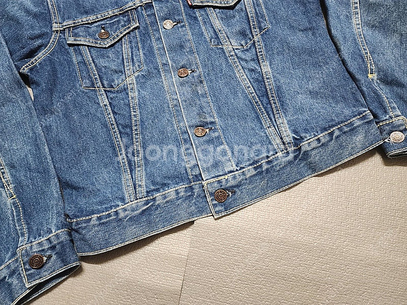 70~80s 빅스톤 A502 3세대 빈티지 데님자켓--2
