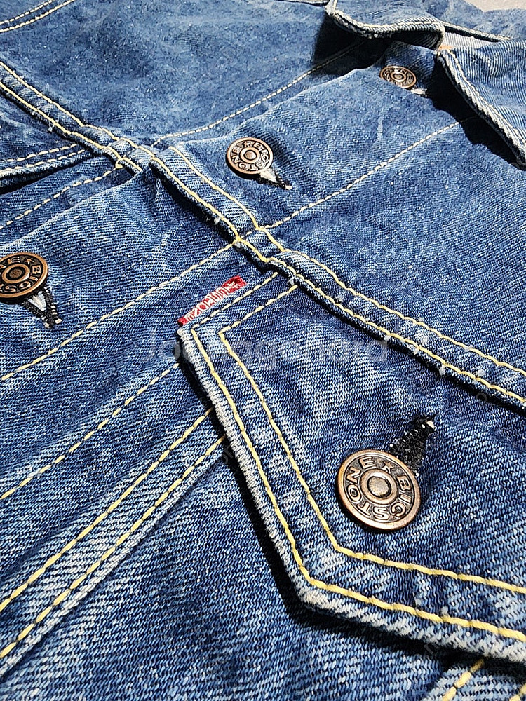 70~80s 빅스톤 A502 3세대 빈티지 데님자켓--7