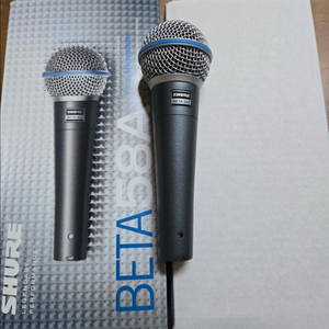 Shure beta58a 다이나믹 마이크