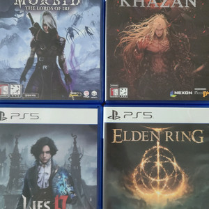 ps5 엘든링, p의거짓, 모비드, 카잔 일괄 팝니다.