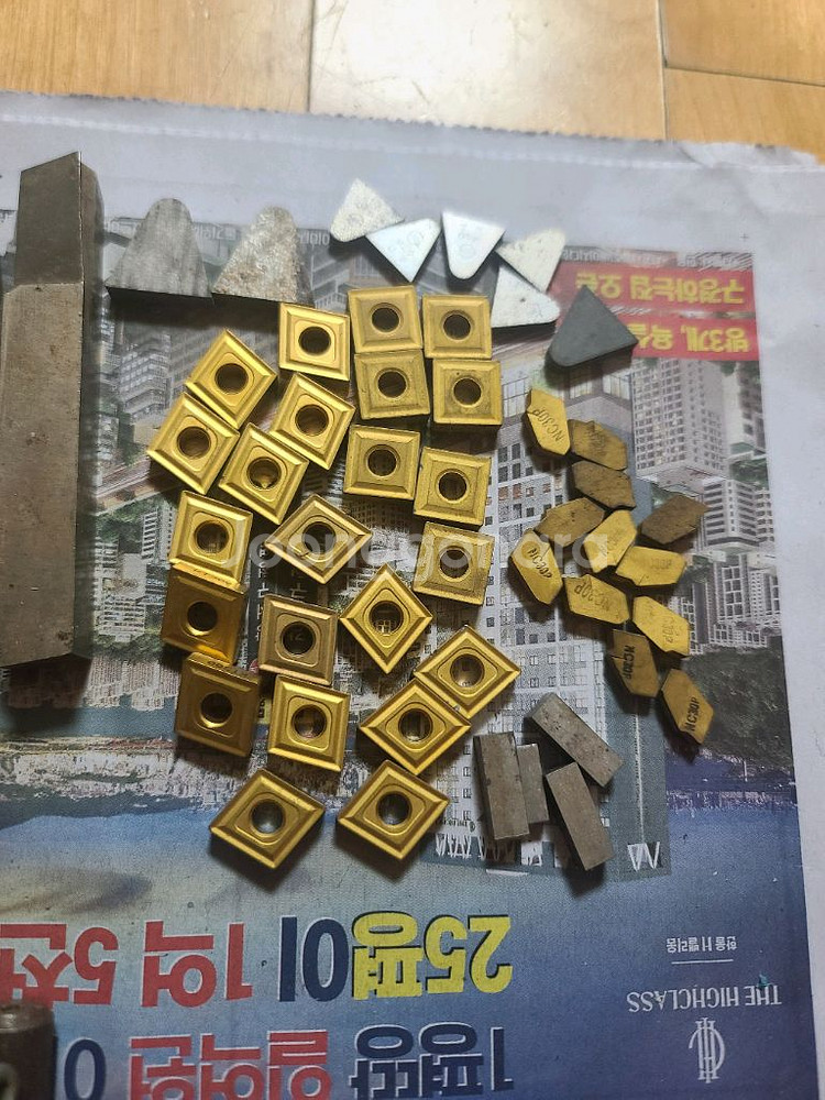 핸드탭, 선반용 인써트,길이등 몇가지 일괄--7