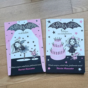 스페인어 Isadora Moon 책 2권 세트
