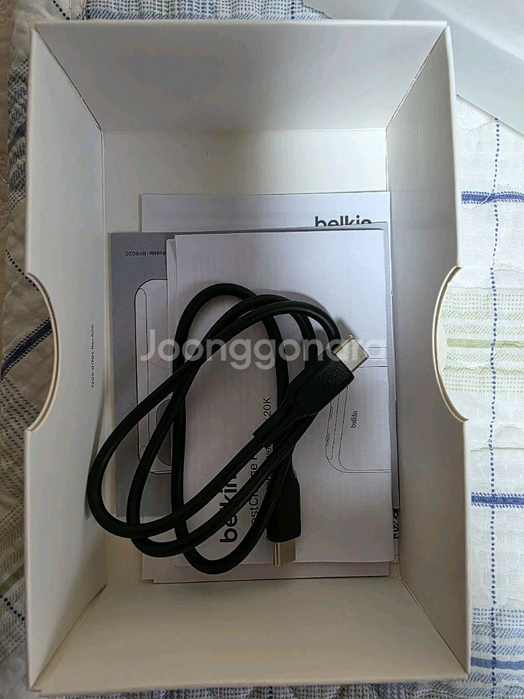 벨킨 65W 보조배터리 20000mAh 단순개봉--7