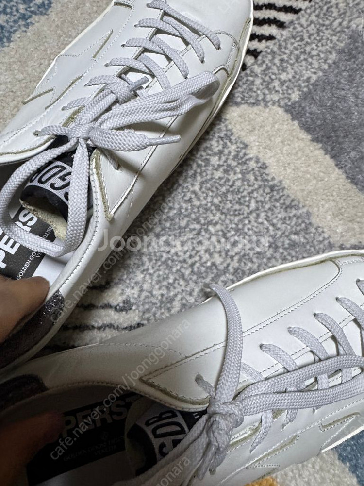 골든구스 한정판 신발 280 새재품 (1)--6