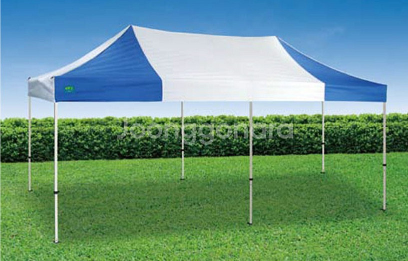 캐노피 천막 3*4.5 (알루미늄골조, 망사벽면)--0