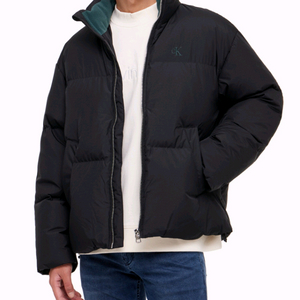 켈빈클라인 박서준 숏 푸퍼 패딩