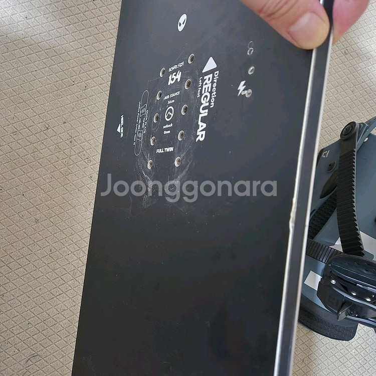 스노우보드 노벰버d4데크 부츠 고글 보호대 유니온포스--1