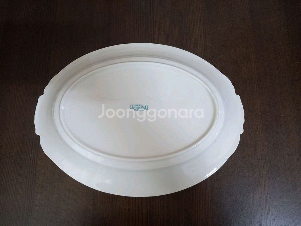 시라쿠스 블루로렐 오발 접시2장(35.5cm 31cm)--8