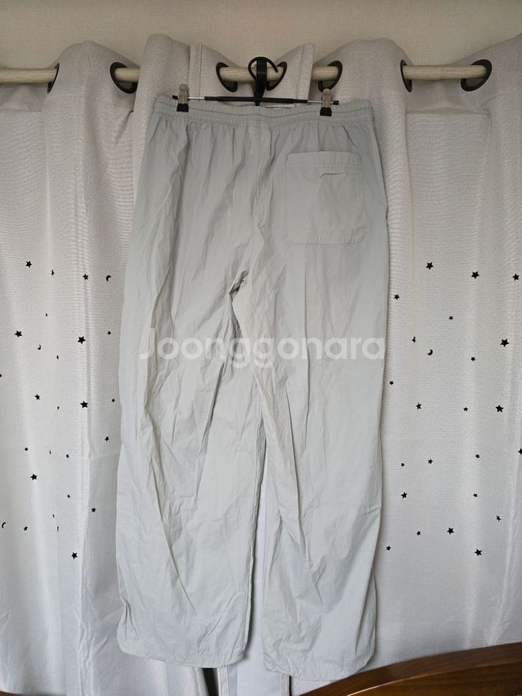 코드그라피 나일론 화섬 스트링팬츠 L (그레이)--5