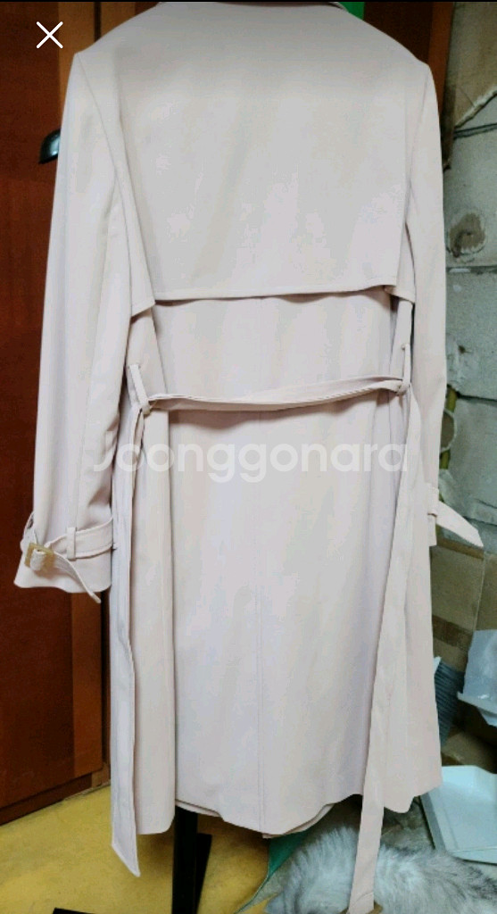 쉬즈미스 핑크 트렌치 코트 66--2