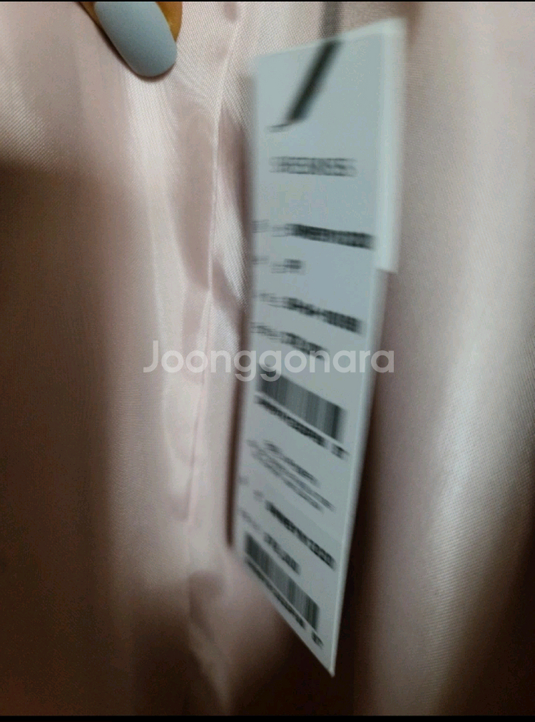 쉬즈미스 핑크 트렌치 코트 66--7