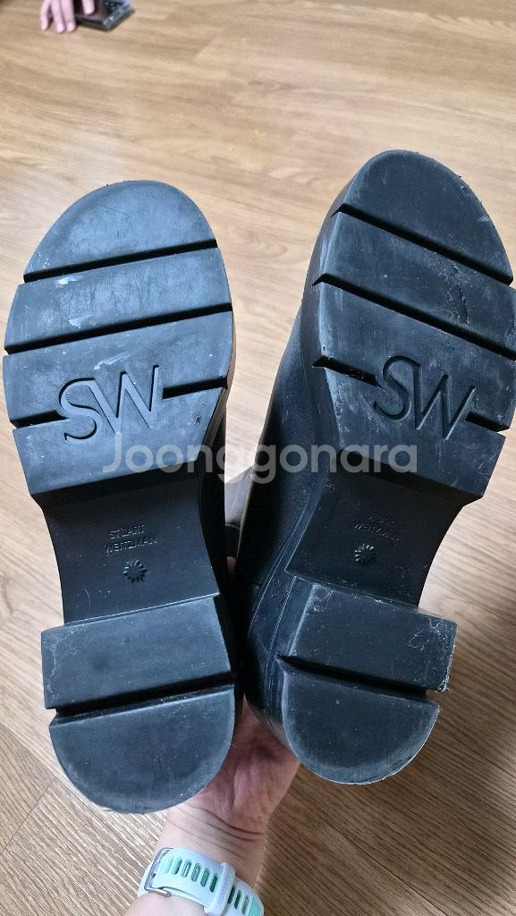 스튜어트와이츠먼 노아부츠 37사이즈 풀박--3