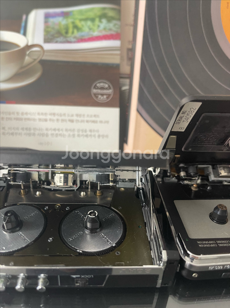 워크맨 정크품2대:소니F101+EX808--8