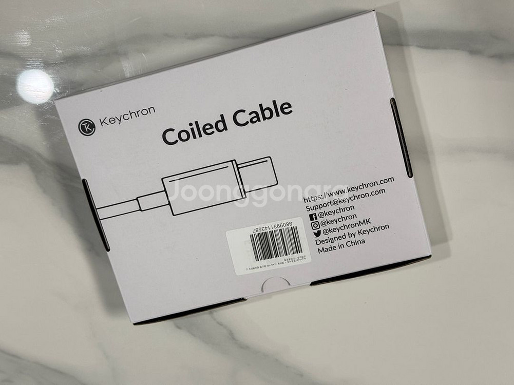 [미개봉] 키크론 파스텔 코일 항공 USB C to C--1