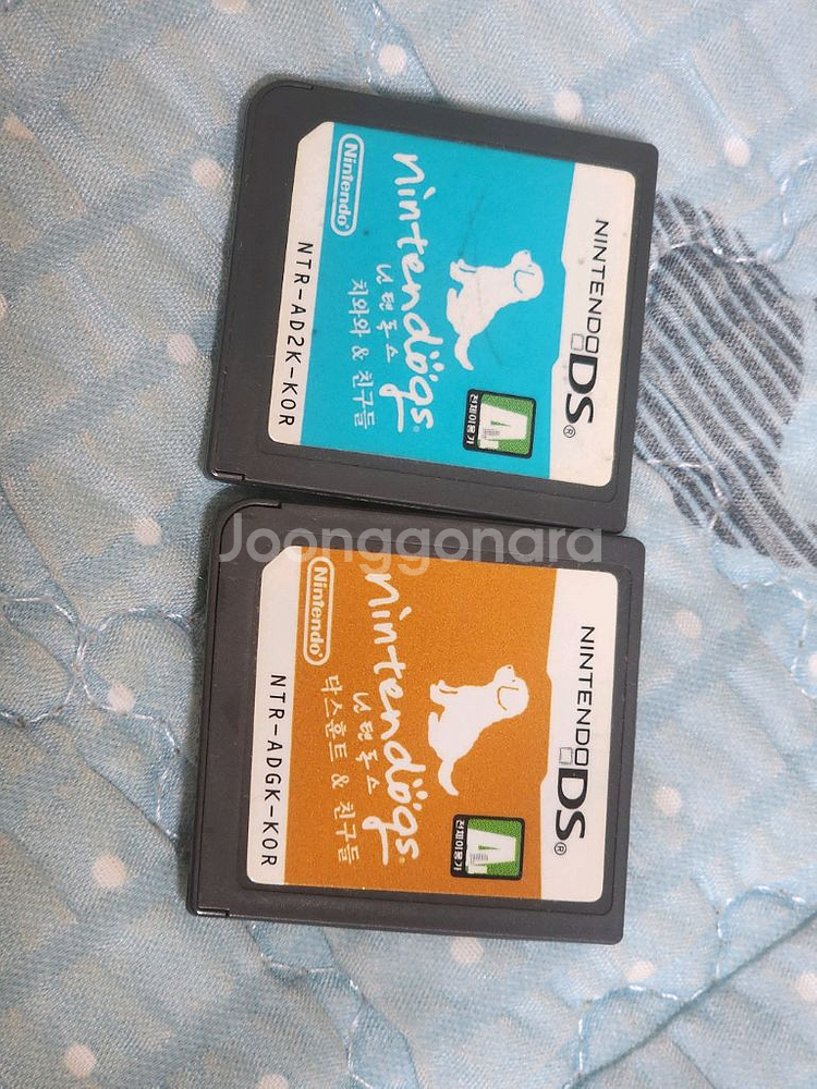 닌텐도 DS 닌텐독스 치와와+닥스훈트 알칩 세트--0