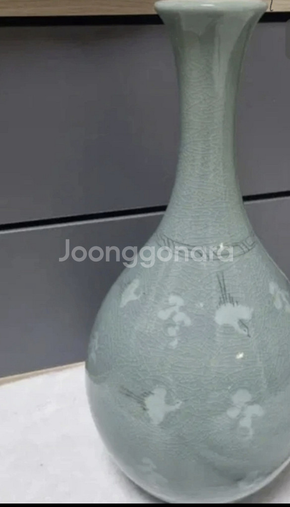(로또행운)조경 조경수 청자도자기 1점 소장가치 택포--0