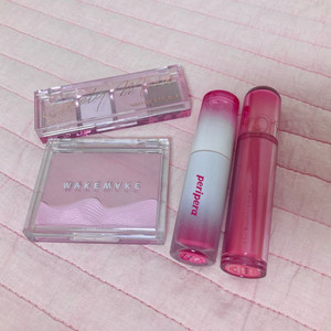 쿨톤 화장품 일괄(섀도우 팔레트, 블러셔, 틴트2)