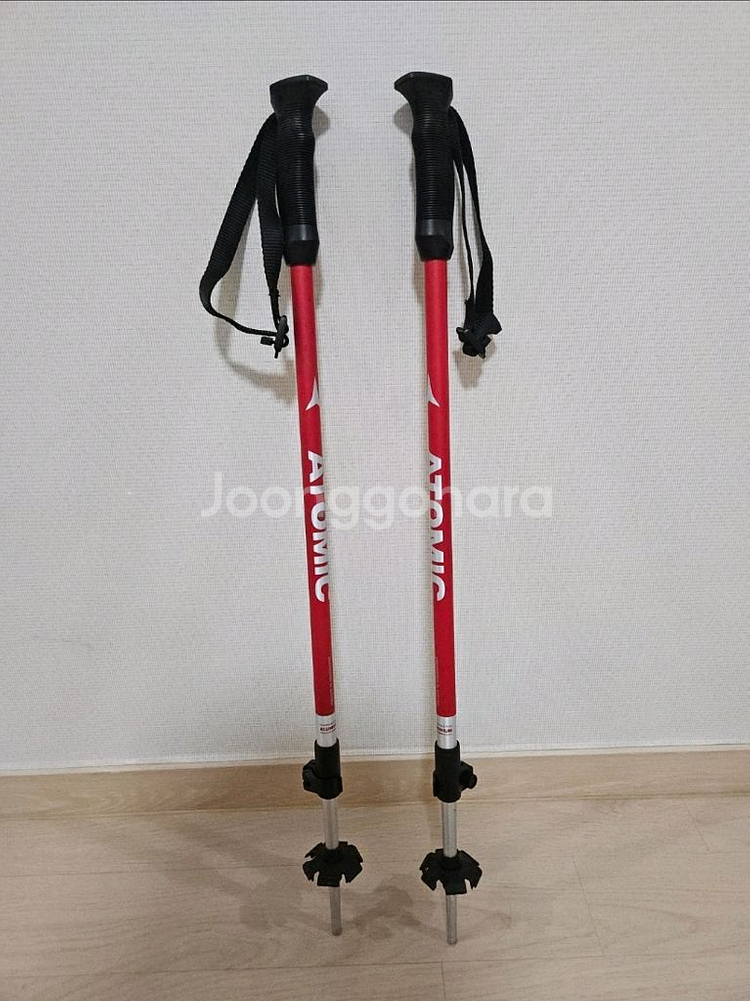 아토믹 주니어 길이 조절 스키 폴(75~105cm)--1