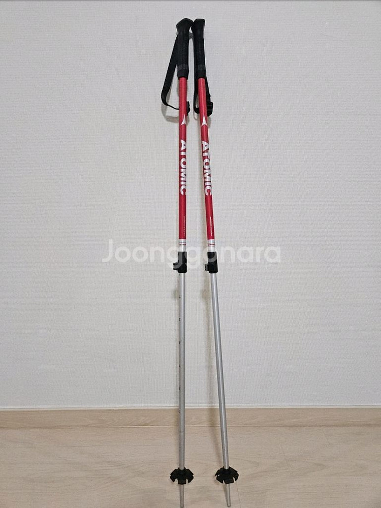 아토믹 주니어 길이 조절 스키 폴(75~105cm)--0