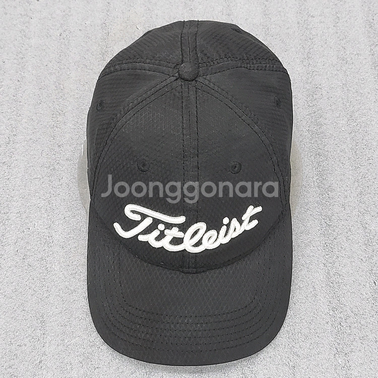 타이틀리스트 정품 골프모자 블랙 프리--0