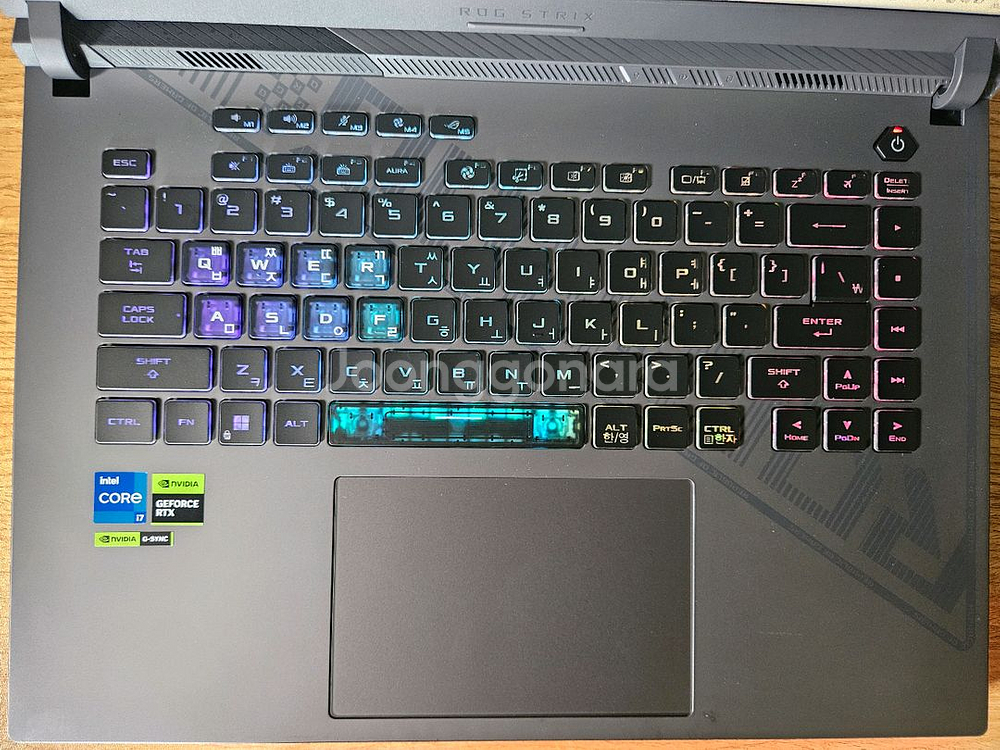 아수스 ROG STRIX G16 RTX4070--4