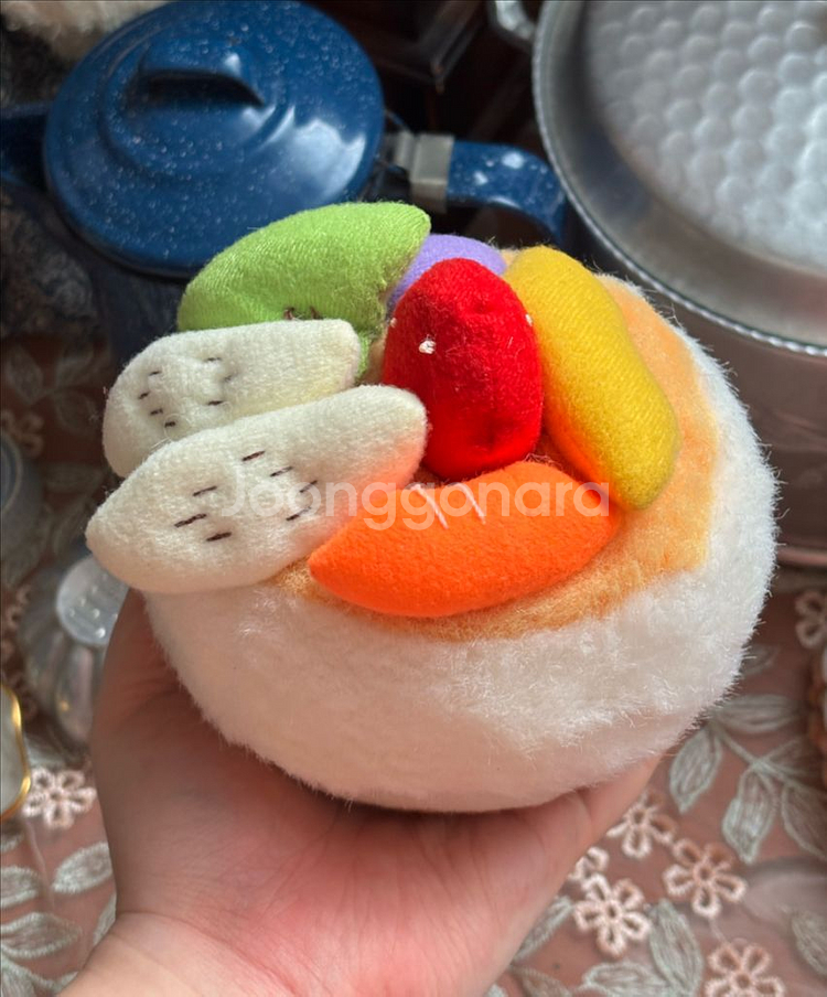 일본 고전인형 수플레과일팬케이크 디저트인형 빈티지인형--0