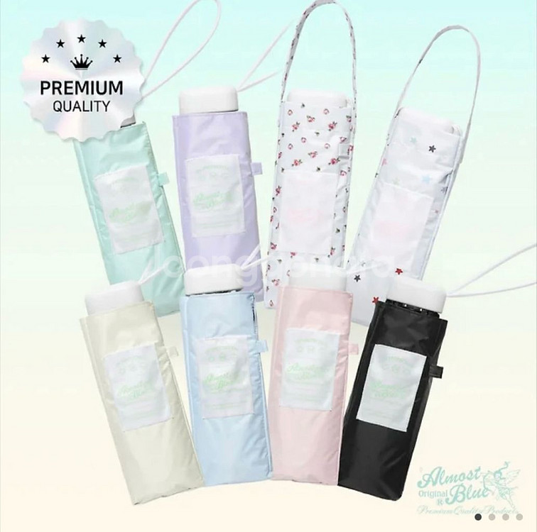 초소형 우산 양산 우양산 자외선차단 초경량 / 여름 장--0