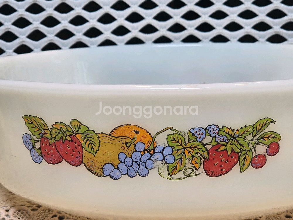 빈티지 앵커호킹 파이어킹 밀크글라스 오븐 캐서롤--3