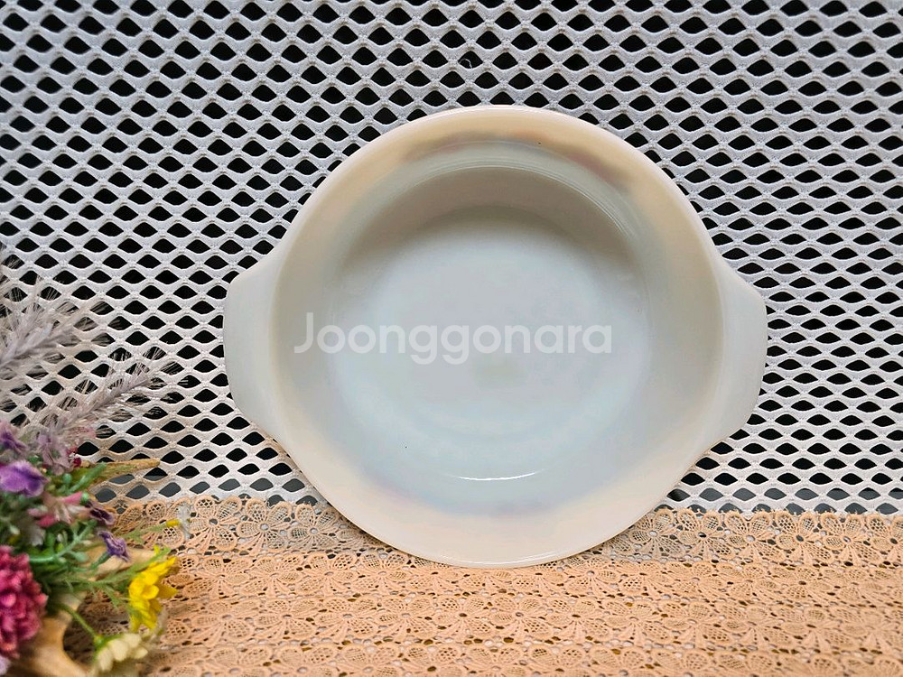 빈티지 앵커호킹 파이어킹 밀크글라스 오븐 캐서롤--4