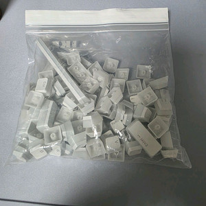 화이트 푸딩 키캡 104키 이미지