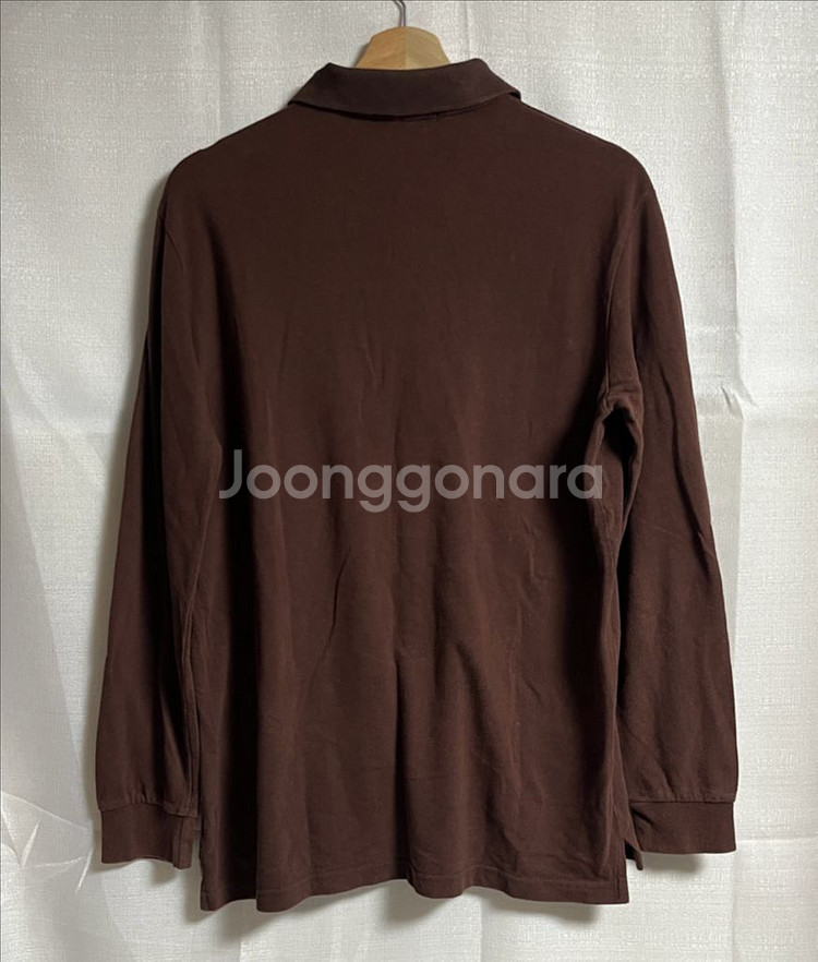 공용 폴로 랄프로렌 브라운 카라티셔츠 L--4