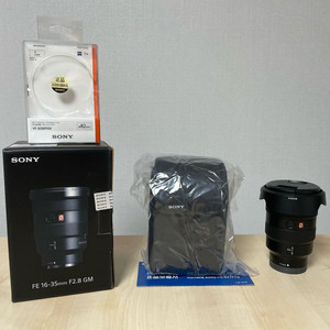 소니 16-35mm gm 렌즈 판매합니다 125만