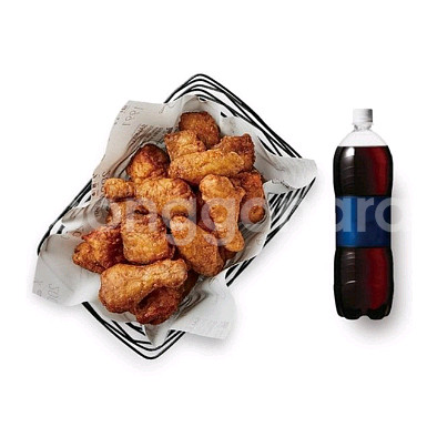 교촌치킨 간장1마리 콜라--0