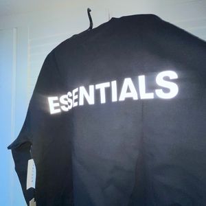 피오갓 Essentials 리플렉티브 맨투맨 새제품 S