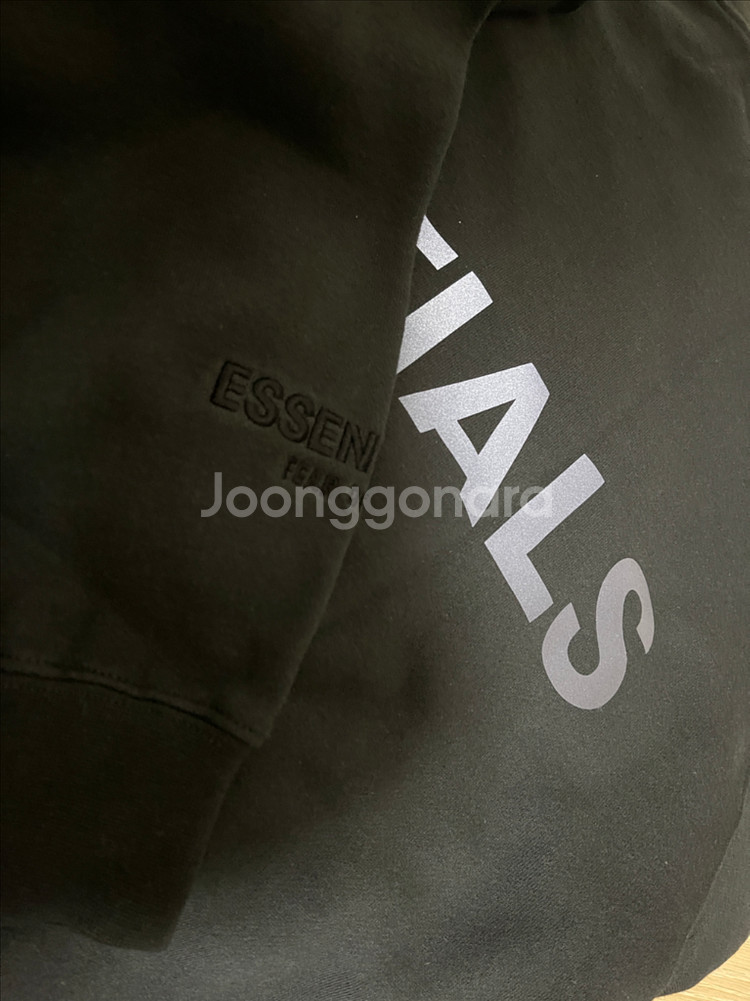 피오갓 Essentials 리플렉티브 맨투맨 새제품 S--4