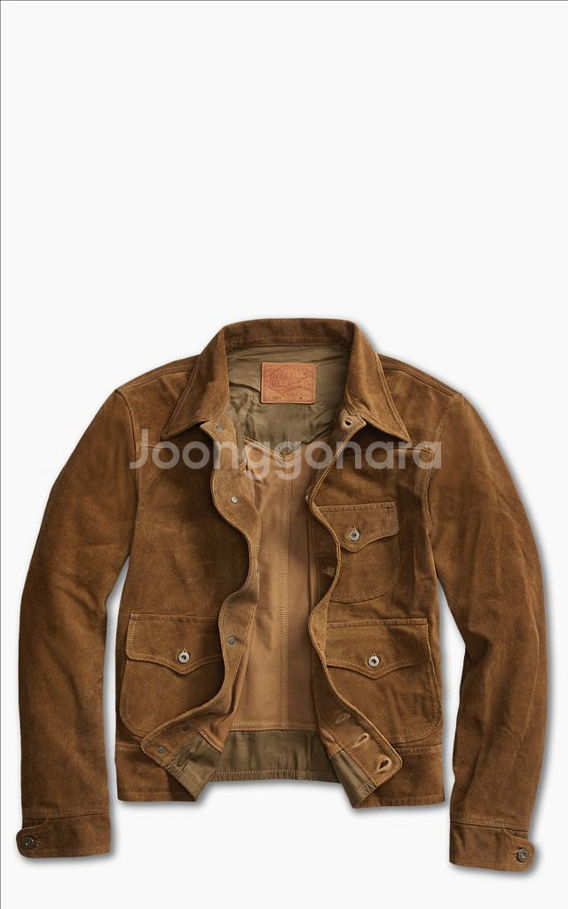 RRL 더블알엘 러프아웃 스웨이드 자켓 L사이즈 신품--0