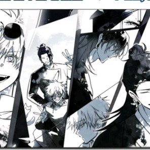 주술회전 게토고죠 마우스 장패드