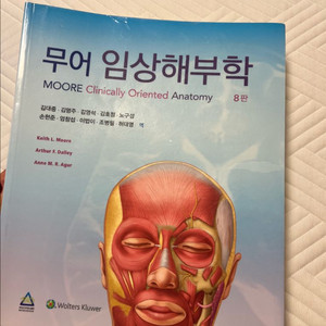무어 임상해부학 8판 새상품