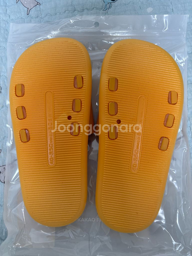 [새상품, 미사용] 카카오프렌즈 라이언 슬리퍼--1