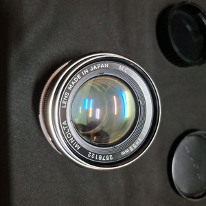 미놀타 50mm f3.5 macro, 55mm f1.7